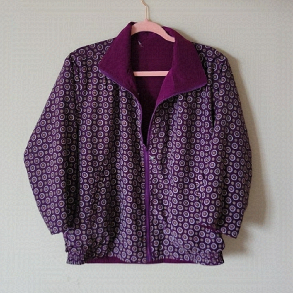 VINTAGE Purple Jacket US XL